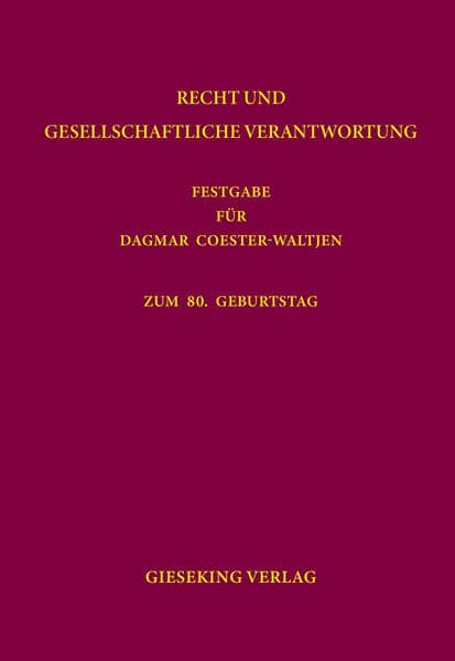 Recht und gesellschaftliche Verantwortung