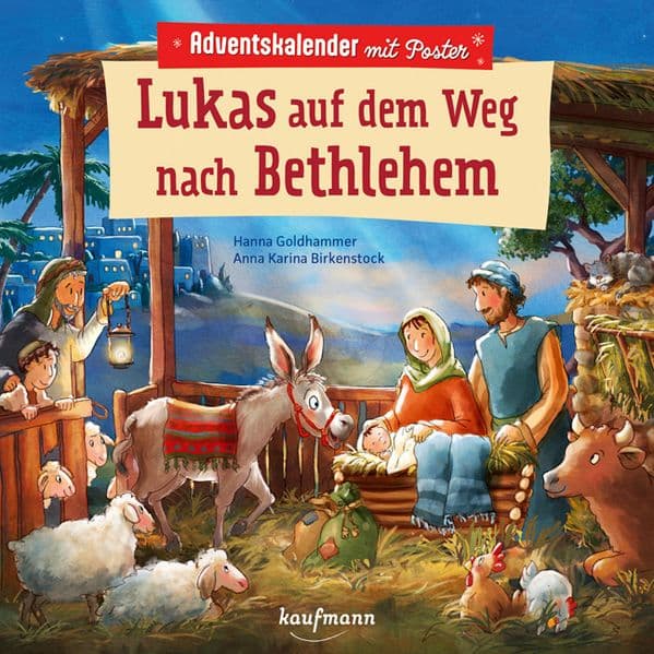 Lukas auf dem Weg nach Bethlehem