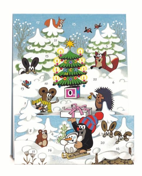 "Adventskalender ""Der kleine Maulwurf und seine Freunde"""