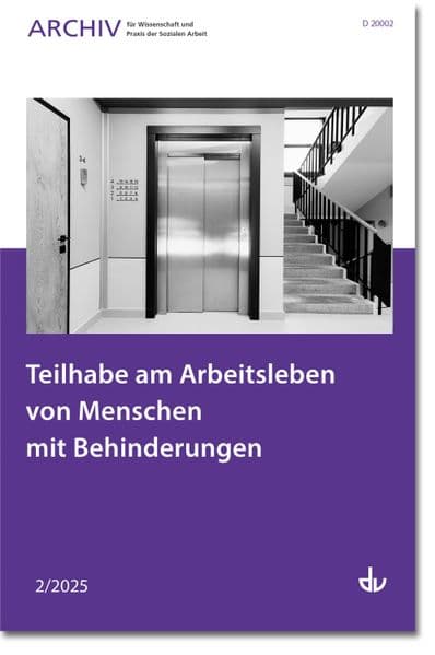Teilhabe am Arbeitsleben von Menschen mit Behinderungen