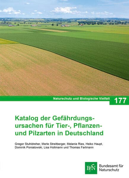 NaBiV Heft 177 Katalog der Gefährdungsursachen für Tier-, Pflanzen- und Pilzarten in Deutschland