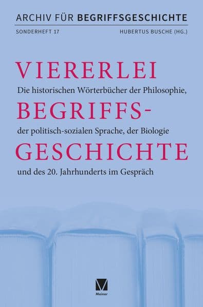 Viererlei Begriffsgeschichte