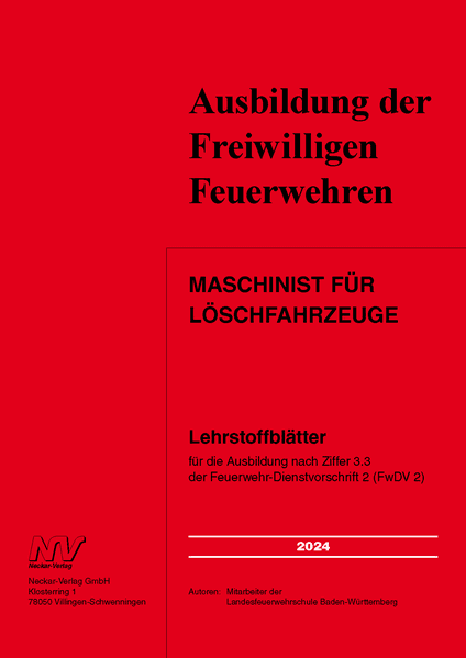 Maschinist für Löschfahrzeuge