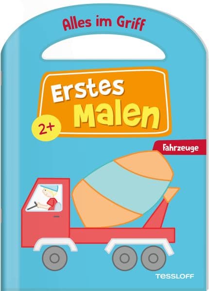 Alles im Griff. Erstes Malen. Fahrzeuge
