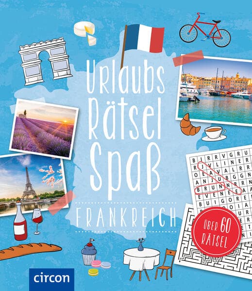 Urlaubsrätsel-Spaß Frankreich
