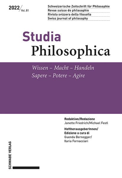 Wissen – Macht – Handeln / Sapere – Potere – Agire