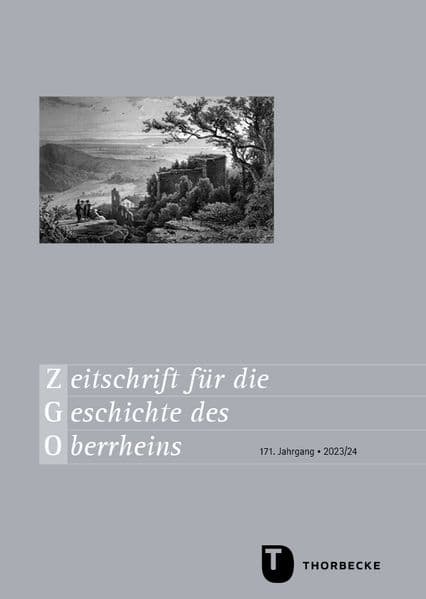 Zeitschrift für die Geschichte des Oberrheins