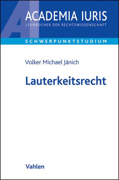 Lauterkeitsrecht