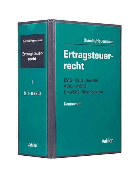 Ertragsteuerrecht Hauptordner I 72 mm