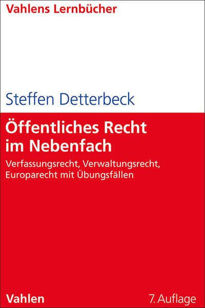 Lernbücher für Wirtschaft und Recht / Öffentliches Recht im Nebenfach
