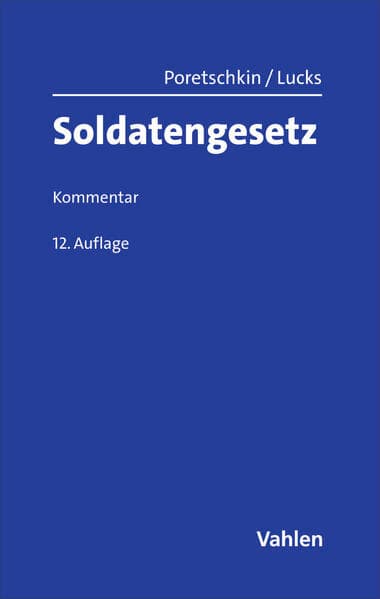 Soldatengesetz. SG