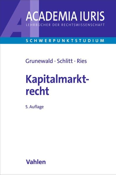 Einführung in das Kapitalmarktrecht