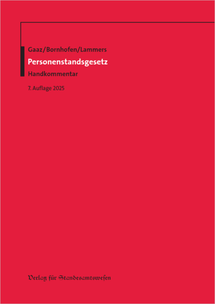 Personenstandsgesetz