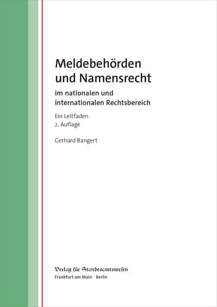 Meldebehörden und Namensrecht