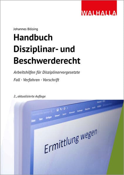 Handbuch Disziplinar- und Beschwerderecht