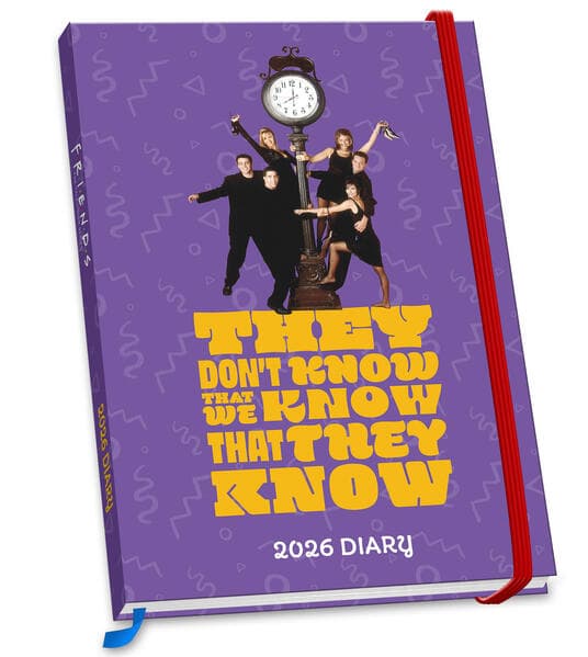 Friends - A5-Tischkalender 2026