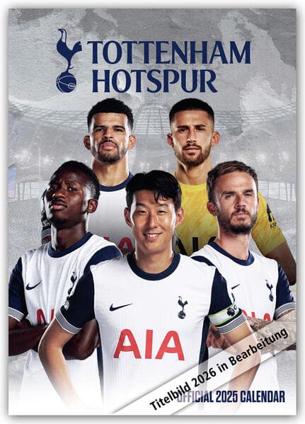 Tottenham Hotspur FC 2026 - A3-Posterkalender