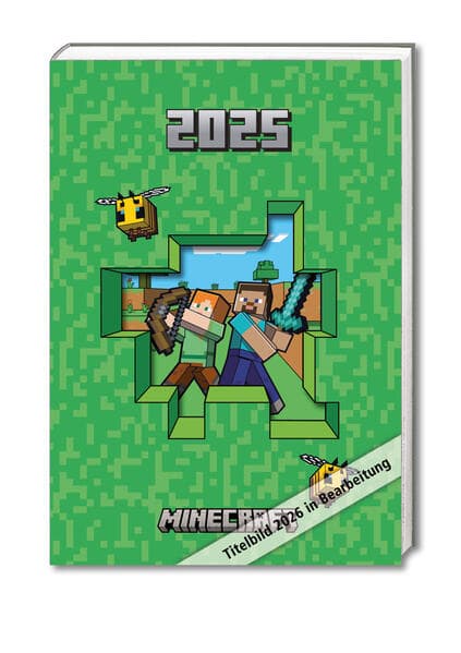 Minecraft - A5-Tischkalender 2026