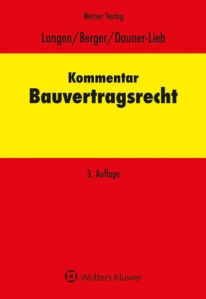 Kommentar zum Bauvertragsrecht