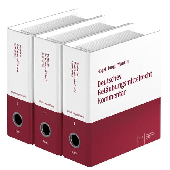 Hügel / Junge / Winkler Deutsches Betäubungsmittelrecht - Kommentar