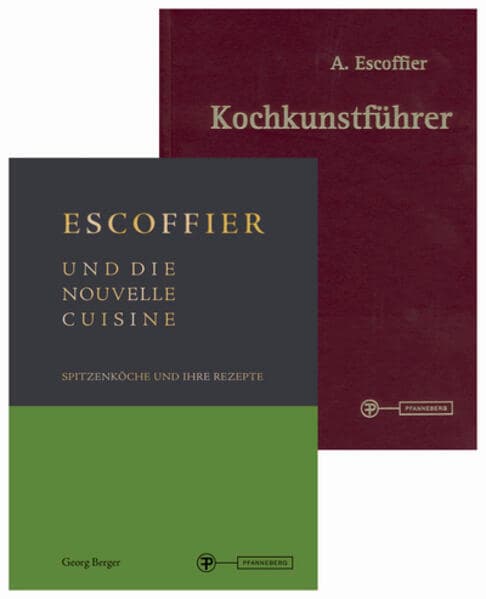 Paket 'Escoffier' Inhalt Kochkunstführer und Escoffier und die Nouvelle Cuisine