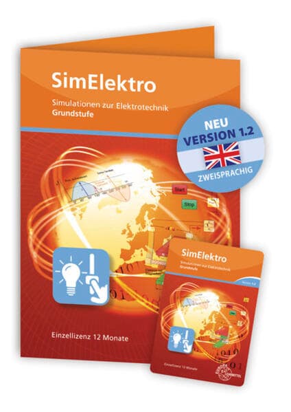 SimElektro - Grundstufe 1.2 Einzellizenz Freischaltcode auf Keycard