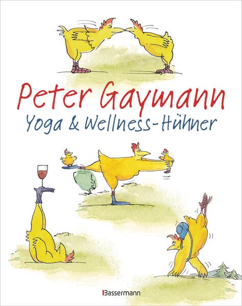 Yoga- und Wellness-Hühner