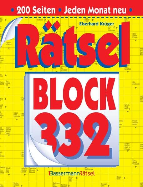 Rätselblock 332 (5 Exemplare à 2,99 €)