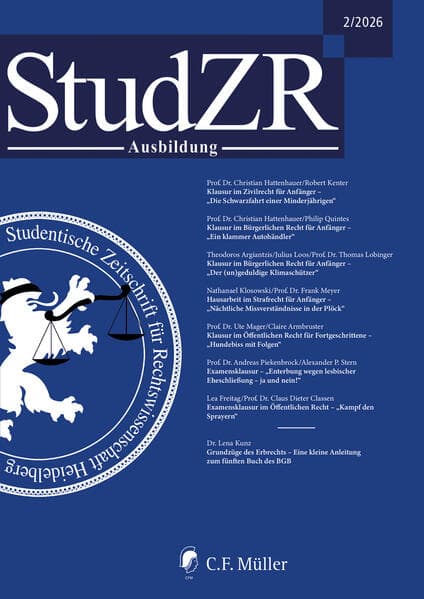 StudZR Ausbildung 2/2026