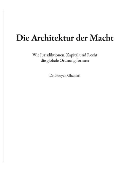 Die Architektur der Macht