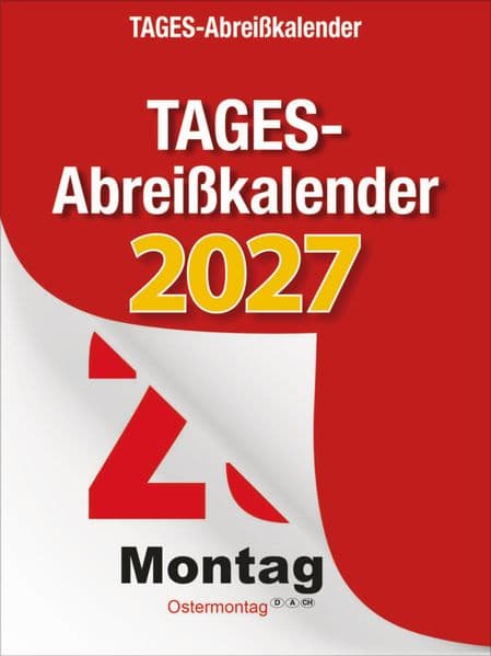 Tages-Abreißkalender Mini 2027