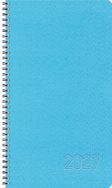 Taschenkalender Wochentimer Small Blau 2027