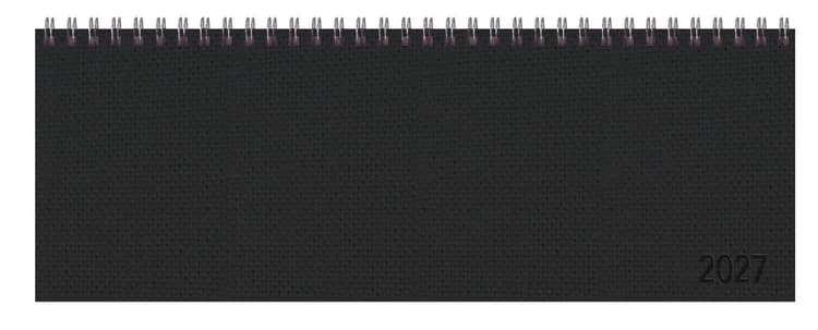Tischkalender quer Professional Premium 2027 schwarz