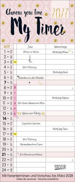 My Timer - Glamour your Time 2027