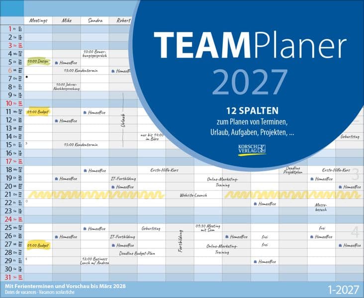 Teamplaner 2027