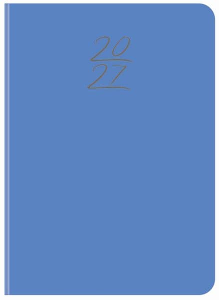 Wochentimer Colour blau 2027