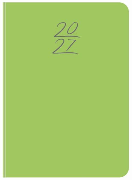 Wochentimer Colour grün 2027