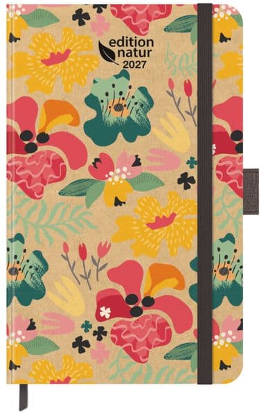 Buchkalender Times Big12 Edition Natur Blüten 2027