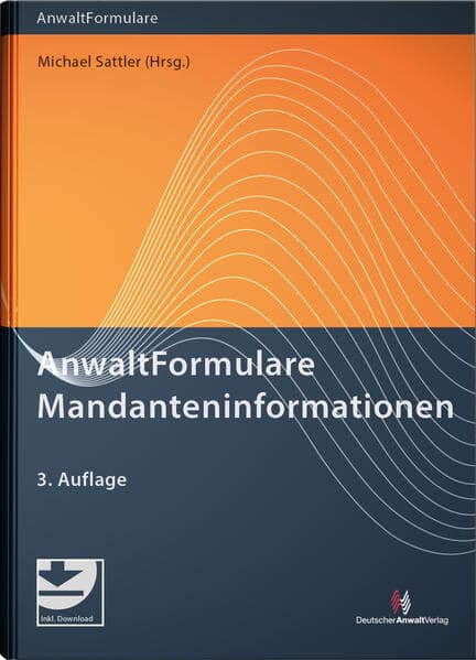 AnwaltFormulare Mandanteninformationen