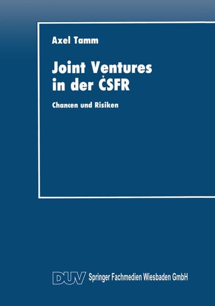 Joint Ventures in der ¿SFR