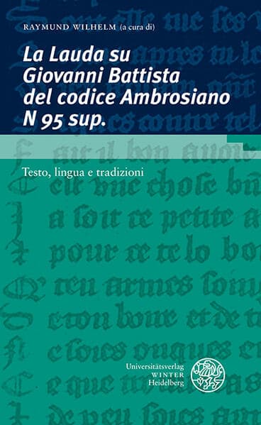 La Lauda su Giovanni Battista del codice Ambrosiano N 95 sup
