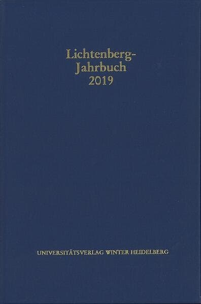 Lichtenberg-Jahrbuch 2019