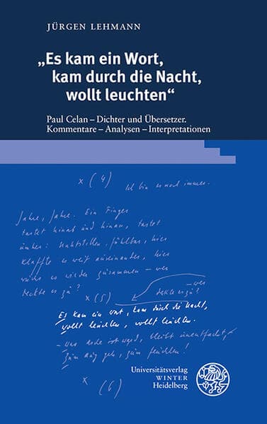 „Es kam ein Wort, kam durch die Nacht, wollt leuchten“