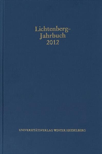 Lichtenberg-Jahrbuch 2012