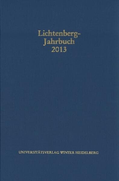 Lichtenberg-Jahrbuch 2013