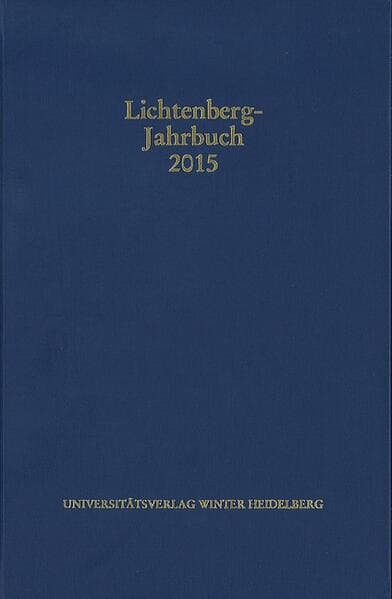 Lichtenberg-Jahrbuch 2015