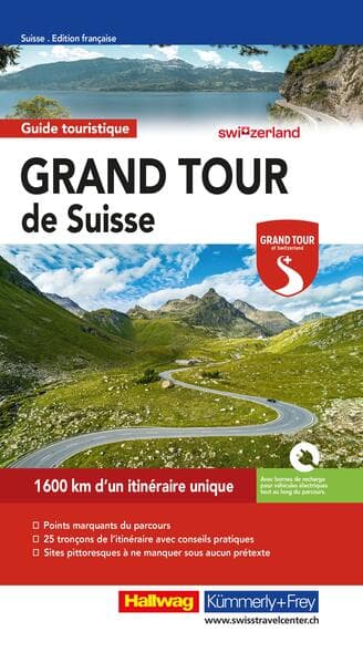 Hallwag Reiseführer Grand Tour de Suisse, französische Ausgabe