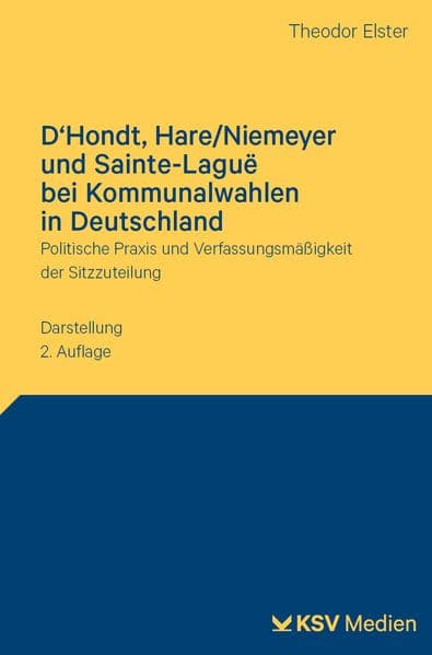 D'Hondt, Hare/Niemeyer und Sainte-Laguë bei Kommunalwahlen in Deutschland