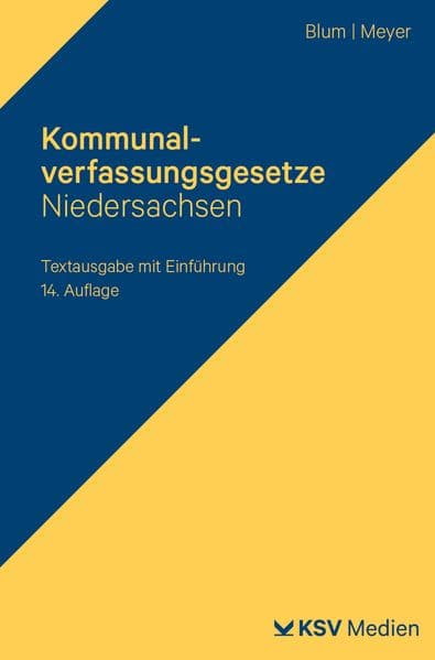 Kommunalverfassungsgesetze Niedersachsen