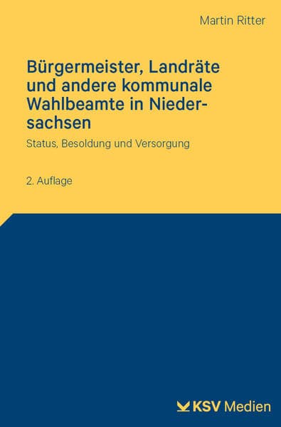 Bürgermeister, Landräte und andere kommunale Wahlbeamte in Niedersachsen